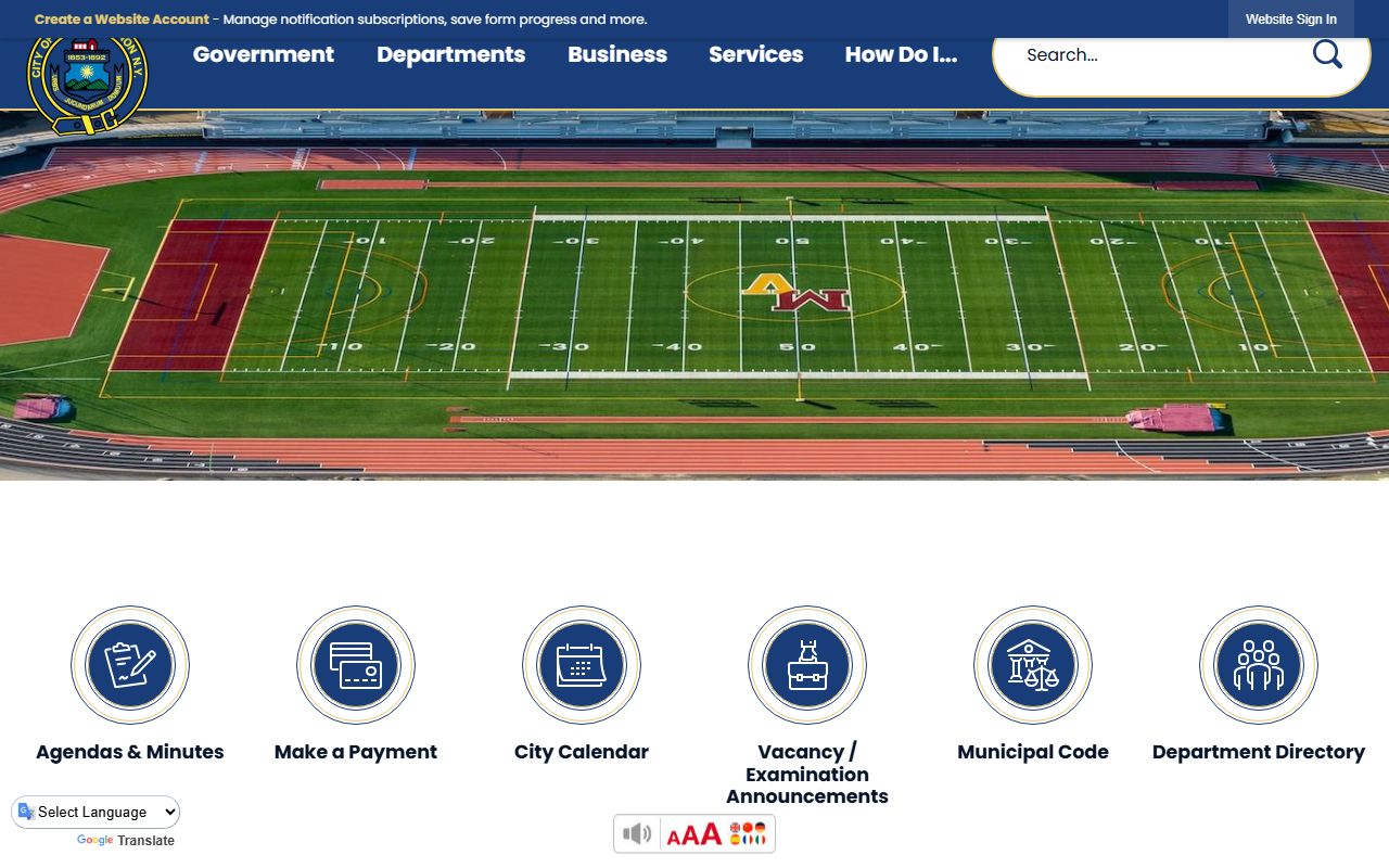 Clarkstown Police Department website for accessing arrest records and police reports