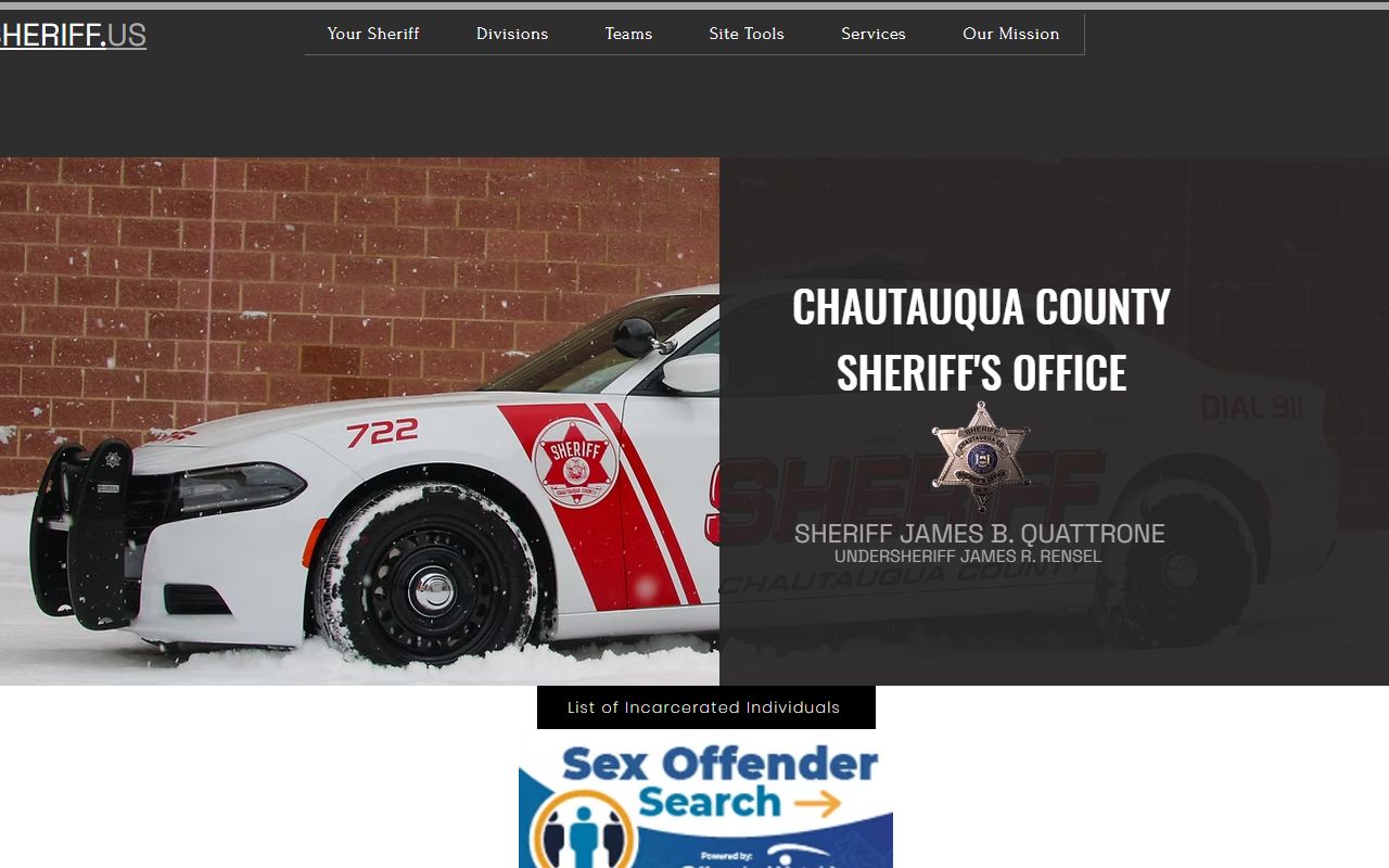 Cattaraugus County arrest records Sheriff's Office website