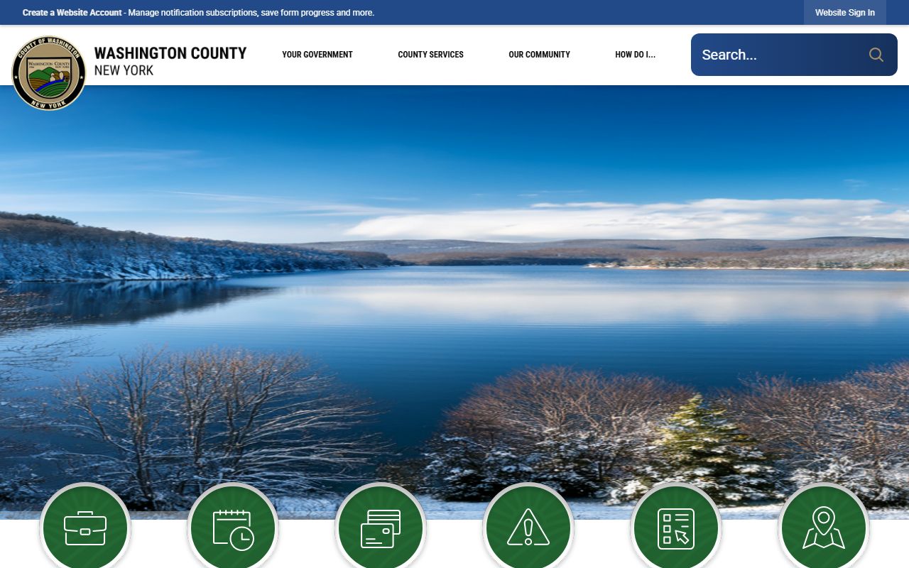 Washington County records request page